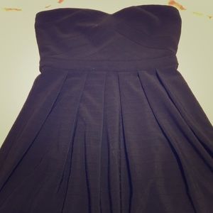 Guess black strapless dress size 12